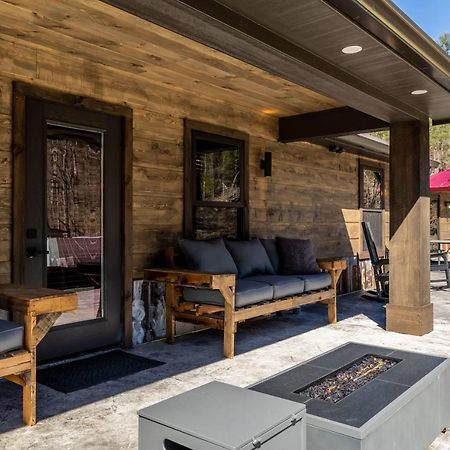 New Rustic Luxe Cabin Billiards Spa Near Gsmnp Таунсенд Екстериор снимка